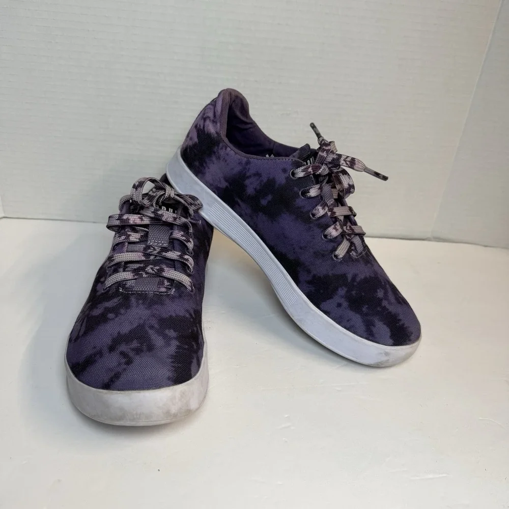 NOBULL Women's Trainers – Purple Tie Dye – Size W 8.5‎ (Men's 7)